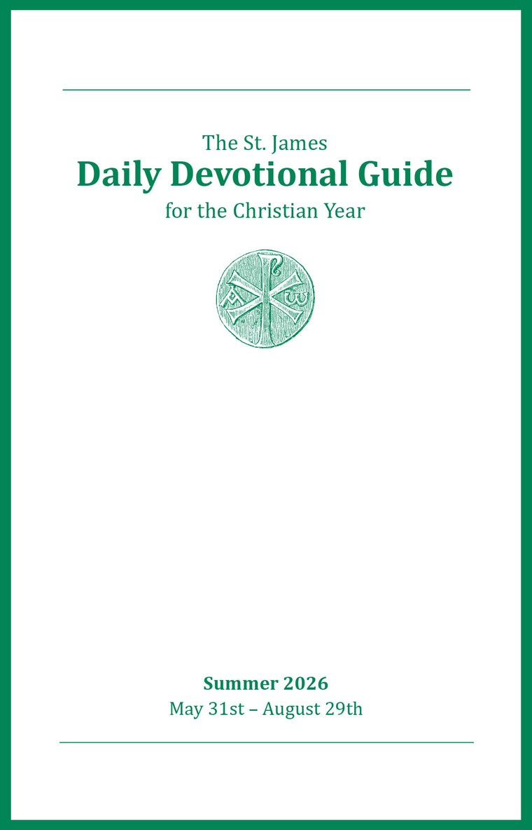 Cover of The St. James Daily Devotional Guide for the Christian Year